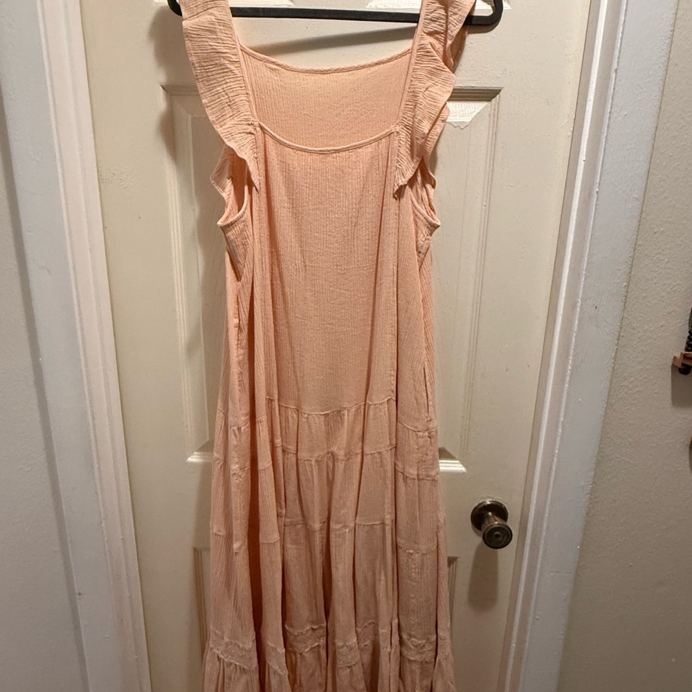 Free People Caught In Motion Ruffle Maxi Dress - Picture 3 of 3